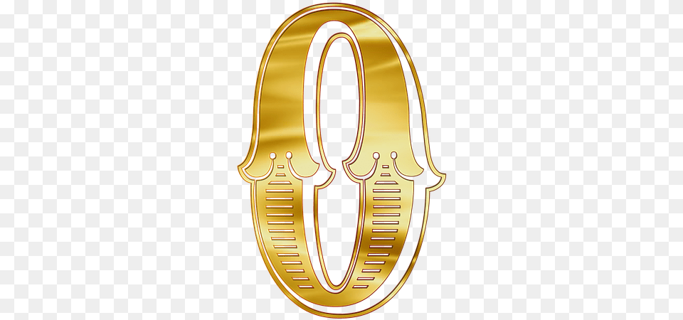 The Number Of Figure Zero 8 Gold, Logo, Symbol, Text Free Png Download