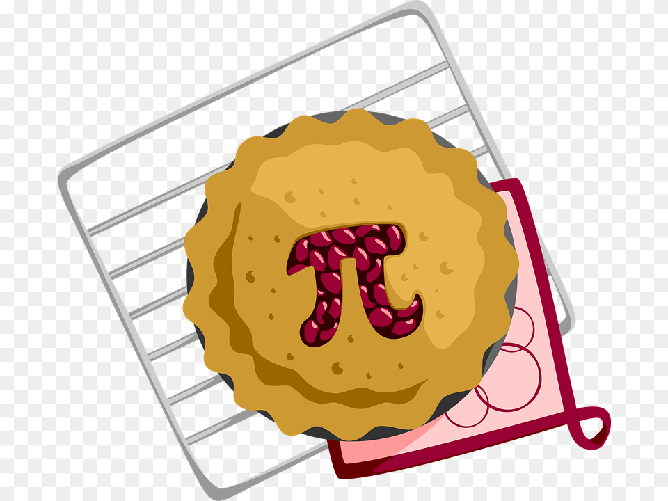 The Number Pi Mathematics Pie Oven Icon For Writing A Speech, Cake, Dessert, Food, Face Png Image