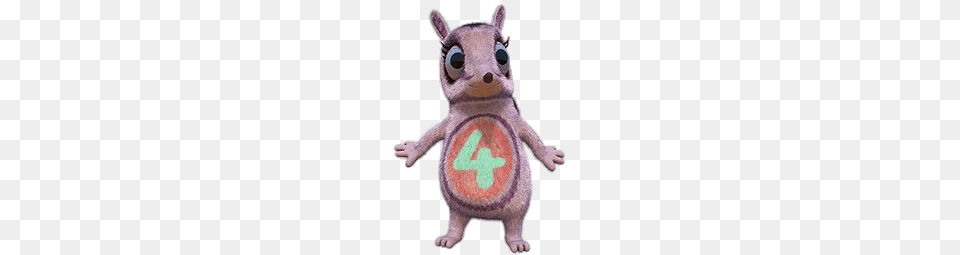 The Numtums Gladdy Number, Animal, Bear, Mammal, Wildlife Png