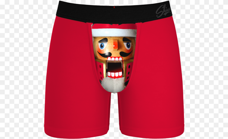 The Nutcrack Him Nutcracker Underwear, Clothing, Shorts, Face, Head Free Png Download