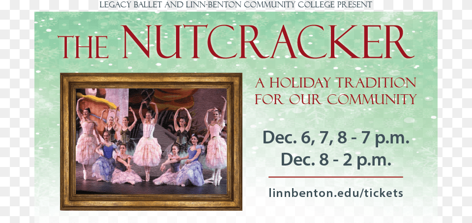 The Nutcracker Presented By Legacy Ballet Linn Benton Community College, Dancing, Leisure Activities, Person, Advertisement Png