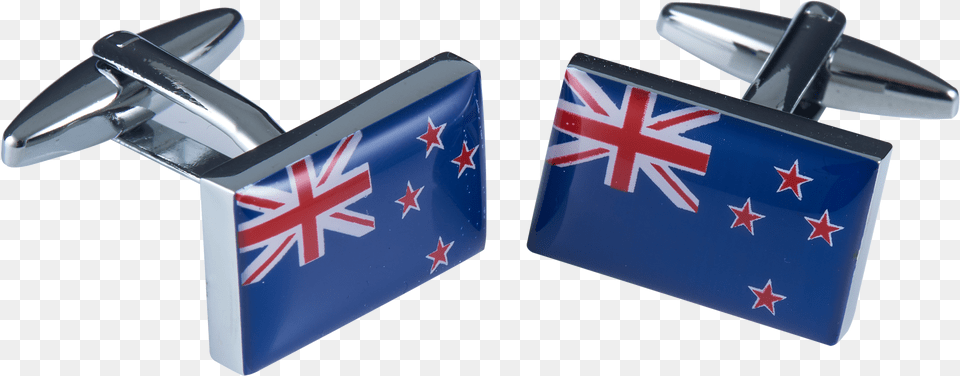 The Nz Flag Cufflinks New Zealand, Emblem, Symbol, First Aid, Mailbox Free Png Download