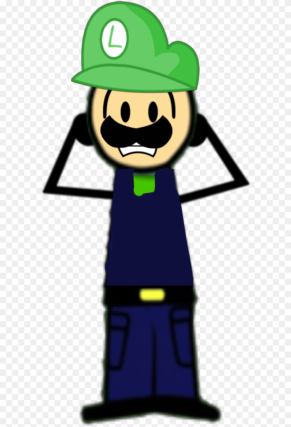 The Object Shows Community Wiki Bfdi Luigi Hat, Boy, Child, Male, Person Free Transparent Png