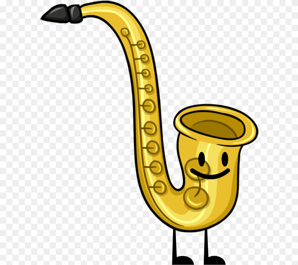 The Object Shows Community Wiki Bfdi Saxophone, Musical Instrument, Smoke Pipe Png