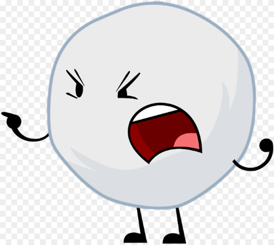 The Object Shows Community Wiki Bfdi Snowball, Disk, Outdoors, Nature Png Image