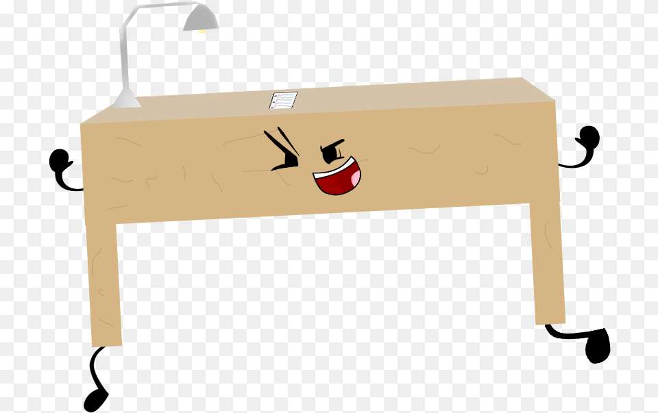 The Object Shows Community Wiki Cartoon, Furniture, Table, Desk, Plywood Free Transparent Png