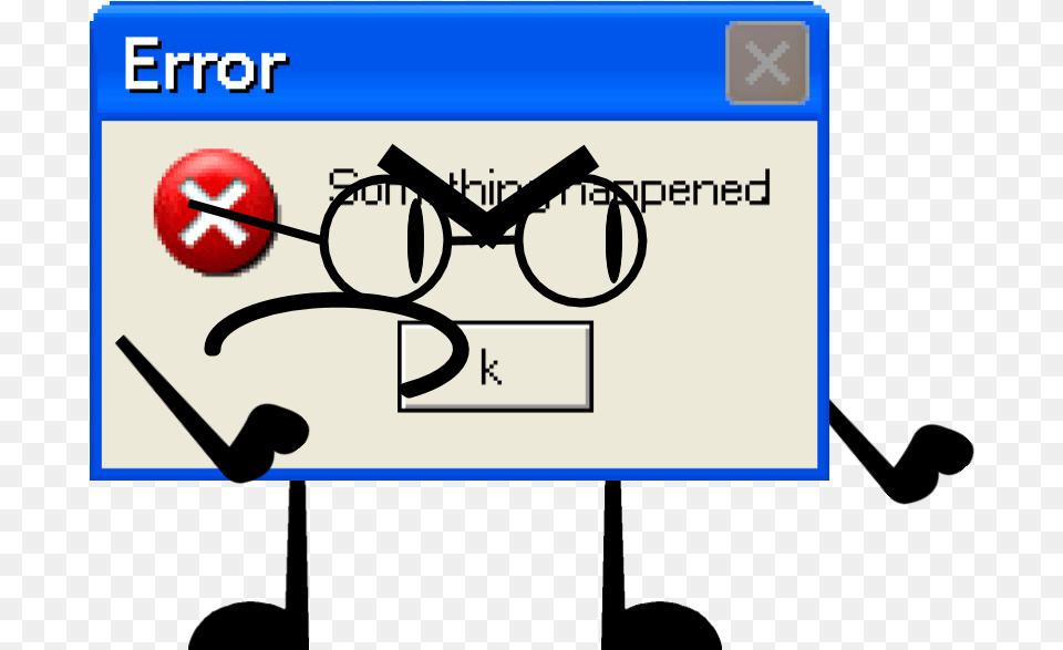 The Object Shows Community Wiki Gravity Exe Has Stopped, Accessories, Glasses, Smoke Pipe, Text Free Png Download