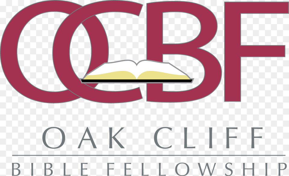The Ocbf Brand Oak Cliff Bible Fellowship Logo, Book, Publication, Advertisement, Text Free Png Download