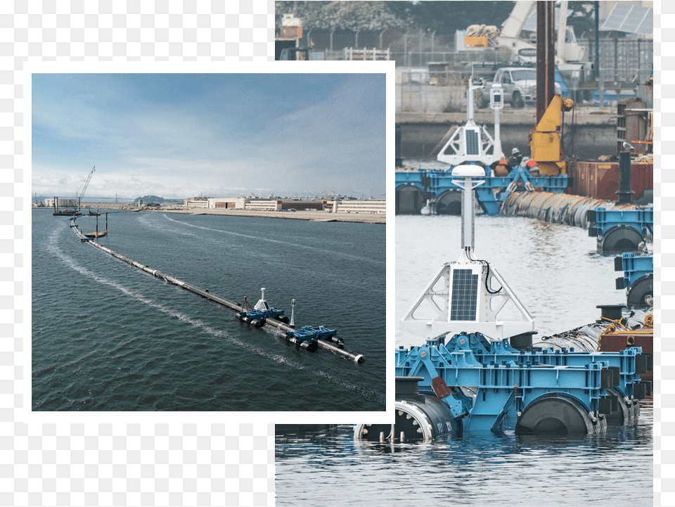 The Ocean Cleanup Chooses Iridium To Provide Satellite The Ocean Cleanup, Barge, Boat, Transportation, Waterfront Free Png