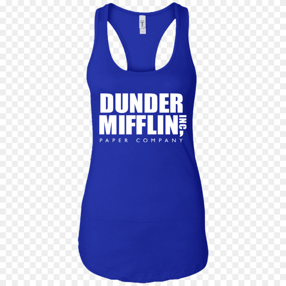 The Office Dunder Mifflin Comfortable, Clothing, Tank Top Png Image