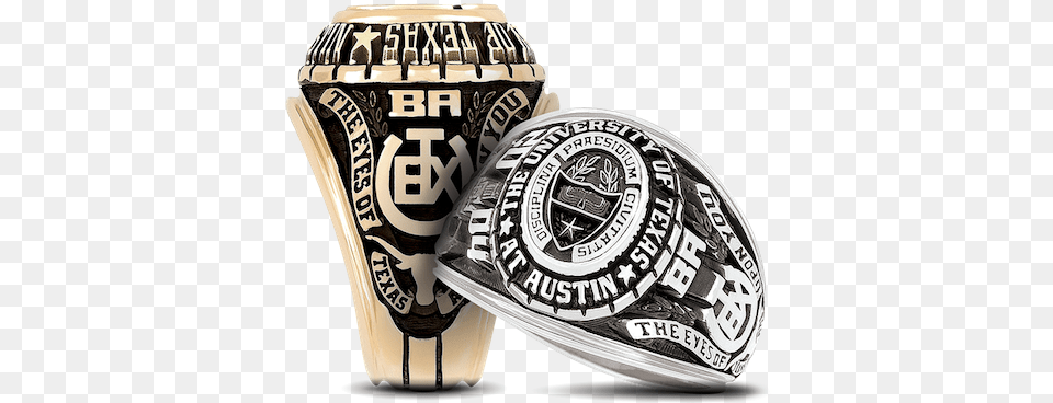 The Official Class Ring Of The University Of Texas Ut Class Ring, Arm, Body Part, Person, Wristwatch Png