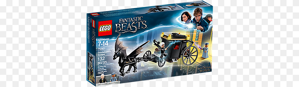 The Official Description Of The Lego Set Reads Lego Fantastic Beasts Sets, Carriage, Vehicle, Transportation, Machine Free Transparent Png