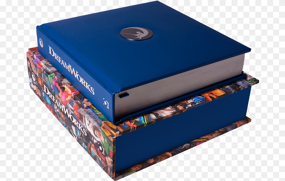 The Official Dreamworks Animation Opus Horizontal, Book, Publication, Box, Person Png Image