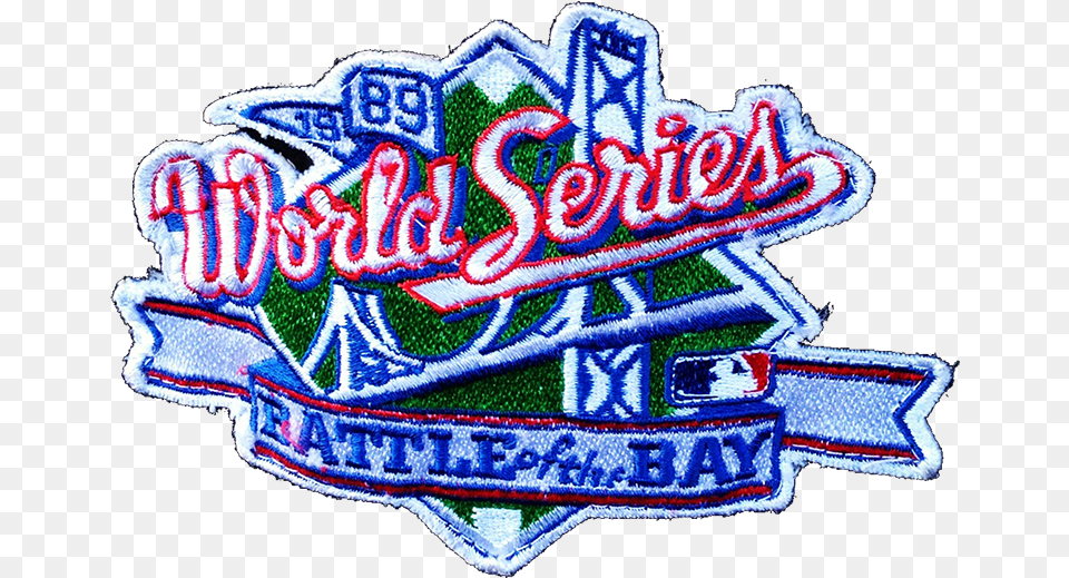 The Official Logo For The 1989 World Series Between World Series, Badge, Symbol Free Png Download