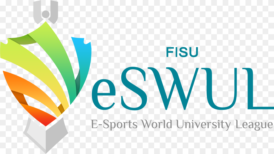 The Official Logo For The Fisu Web Games Esports Competition Esports, Accessories, Person Free Png