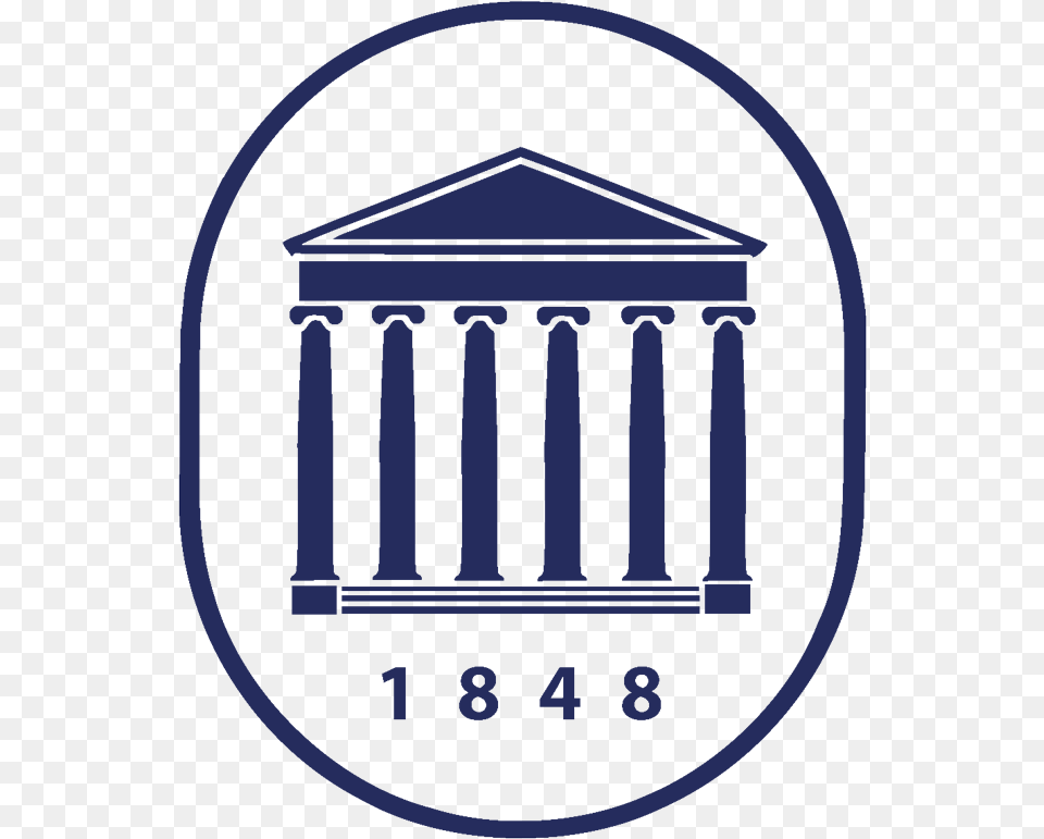 The Official University Crest Was Designed In 1965 Ole Miss Symbol, Architecture, Pillar Free Transparent Png