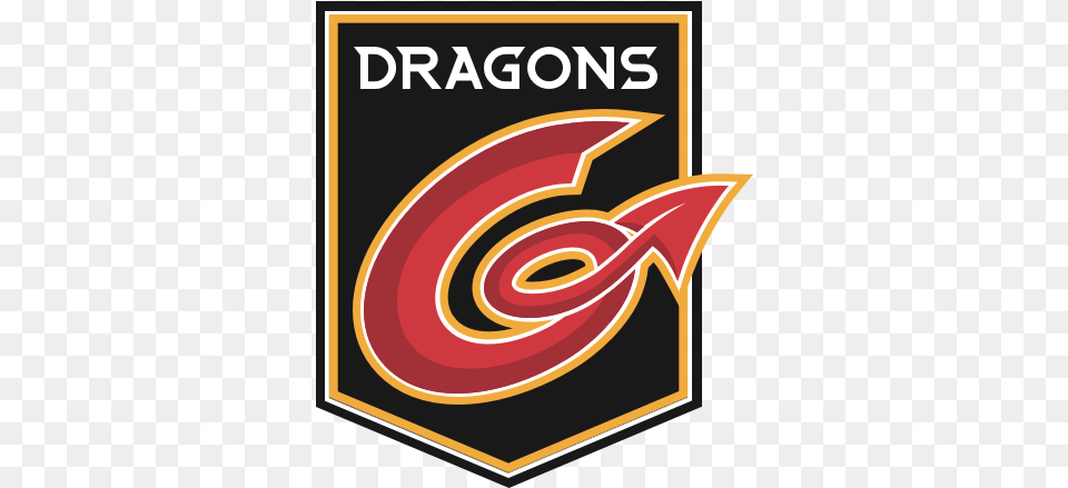 The Official Website Of Dragons Dragons Rugby Logo, Symbol, Text Png