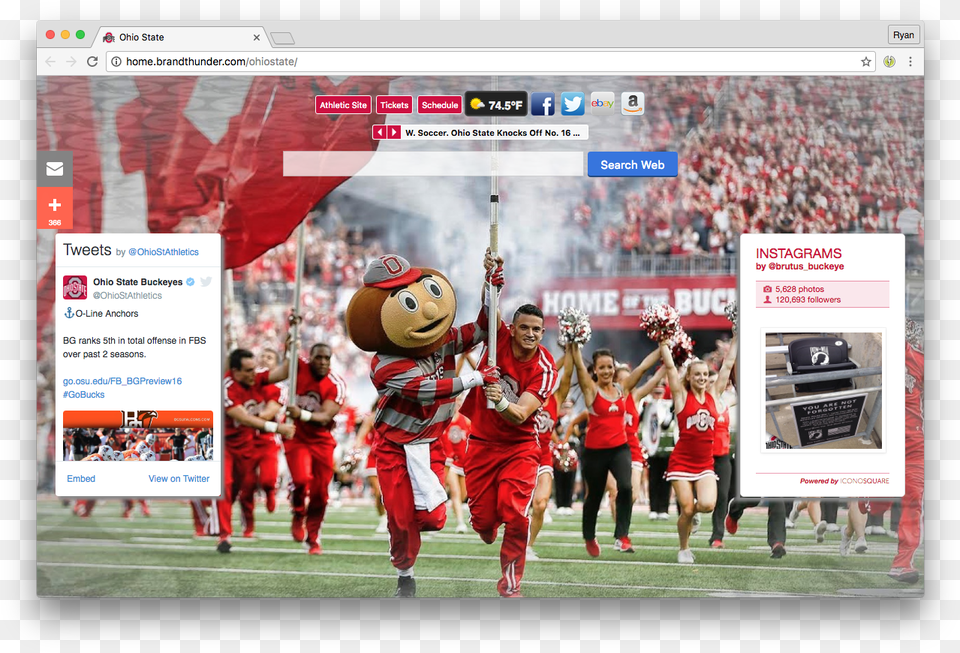 The Ohio State Buckeyes New Tab Experience Web Page, Person, People, Adult, Man Free Png