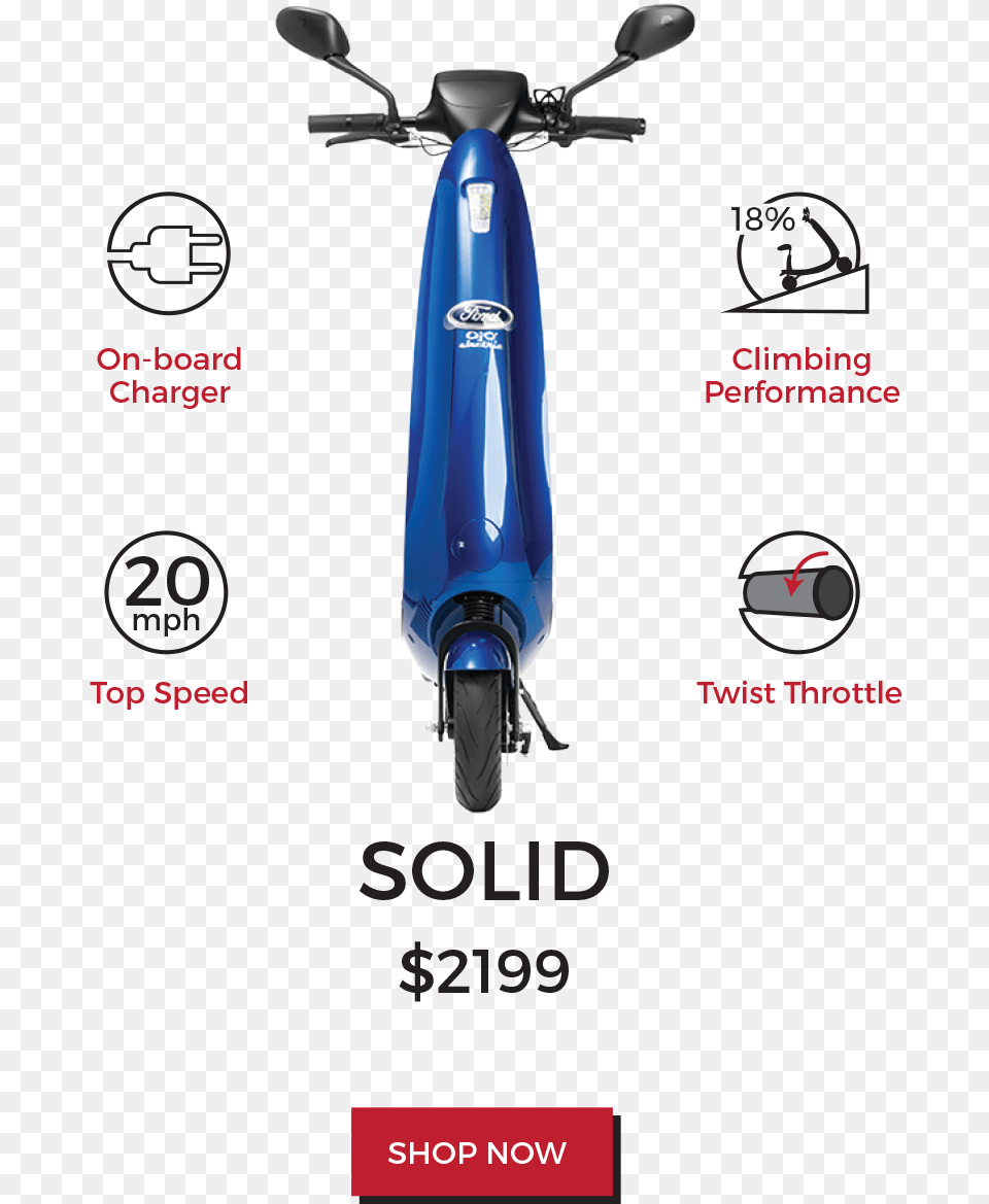 The Ojo Commuter Scooter Is Designed To Be A Daily Black Ojo Scooter, Transportation, Vehicle, Motorcycle, Motor Scooter Free Transparent Png