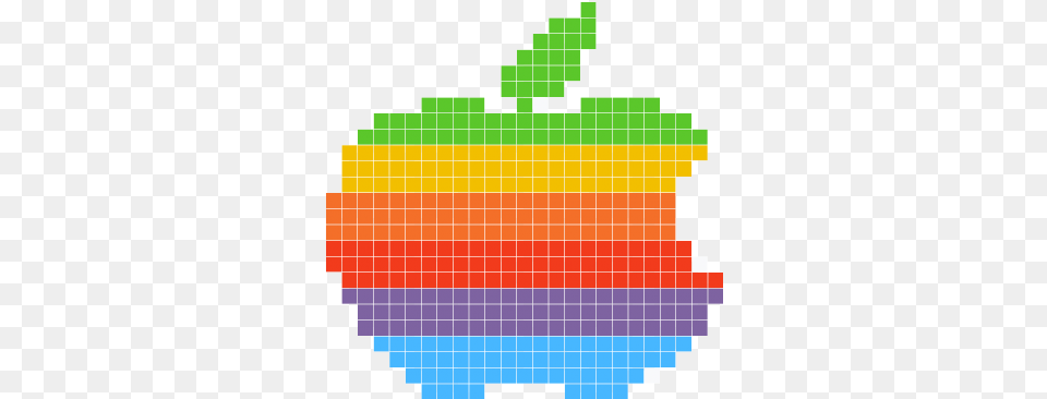 The Old Logo Apple Wall Decals Stickaz Schemi Labbra Punto Croce, Chart Png Image