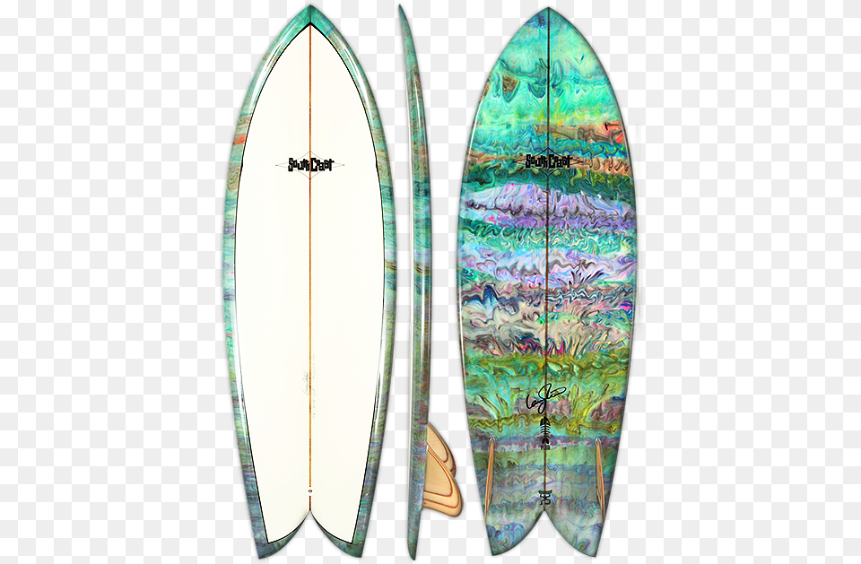 The Old School Fish Twin Fin Retro Fish Surfboard, Sea, Water, Surfing, Leisure Activities Free Png
