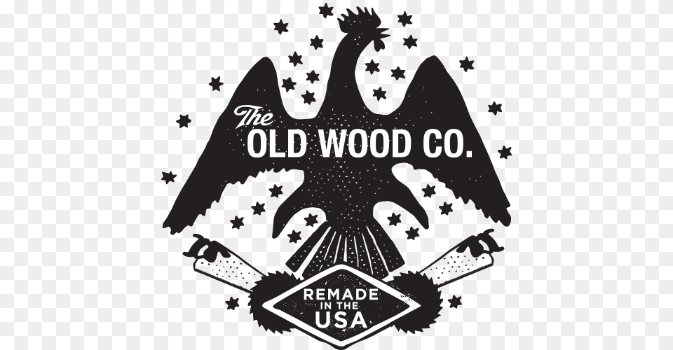 The Old Wood Co, Logo, Symbol, Person, Machine Free Transparent Png