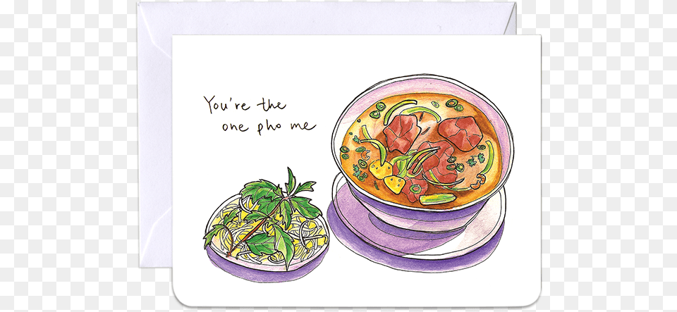 The One Pho Me Pho Cards, Dish, Food, Meal, Bowl Free Transparent Png