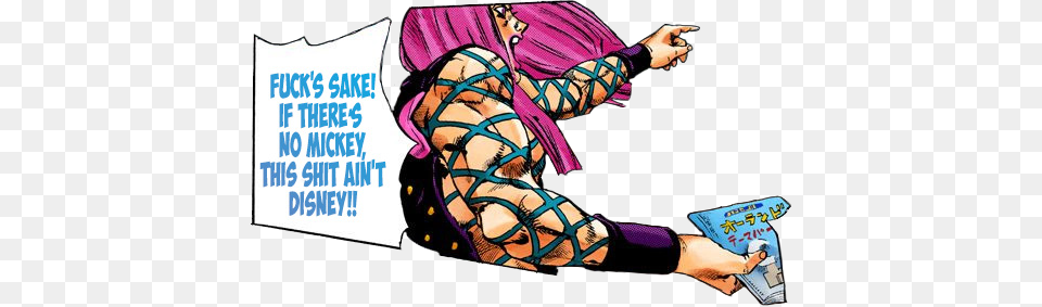The Only Good Thing To Come From Anasui39s Existence If There39s No Mickey It Ain T Disney, Book, Comics, Publication, Person Free Transparent Png