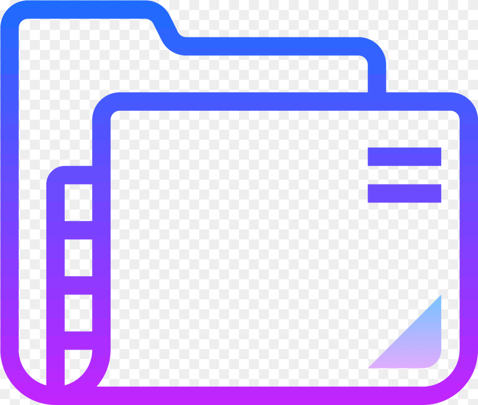 The Open Folder Icon For Pc Folder Icon Hd, File, File Binder, File Folder, Bag Free Png Download