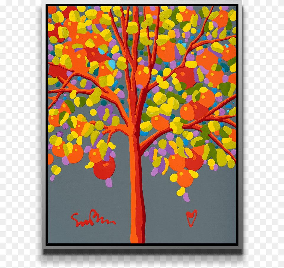The Orange Tree Painting, Art, Modern Art, Plant, Collage Free Transparent Png