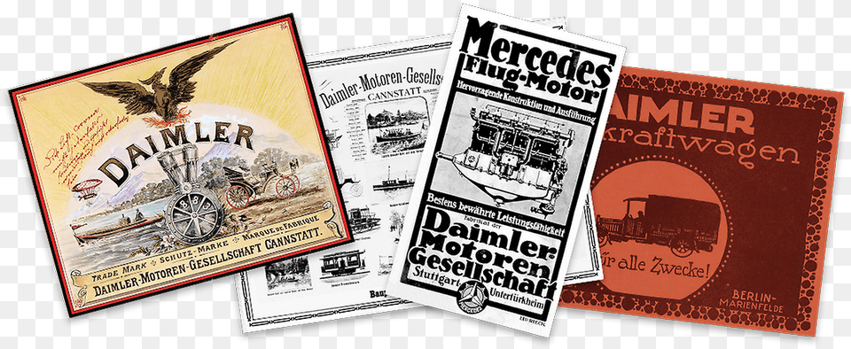 The Order 1886 Mercedes History Photo Collage, Advertisement, Publication, Poster, Animal Free Png Download