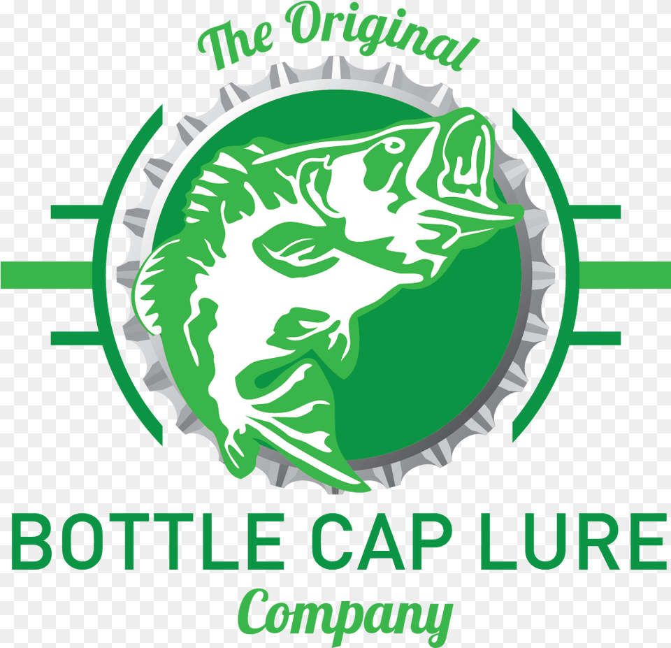 The Original Bottle Cap Lure Company Clinic, Green, Plant, Vegetation, Ammunition Free Png Download