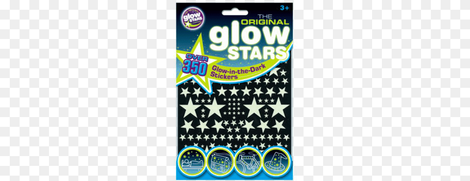 The Original Glowstars Glow Glow In The Dark Stickers, Advertisement, Poster Free Transparent Png
