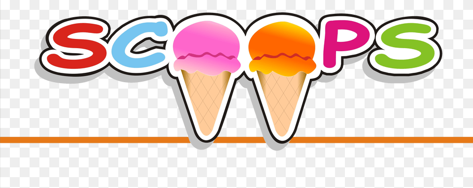 The Original Scoops Ice Cream Scoops Logo, Dessert, Food, Ice Cream, Dynamite Png Image