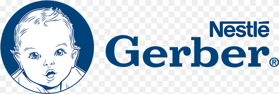 The Original Size Of This Photo Gerber Nestle Logo, Baby, Face, Head, Person Free Png Download