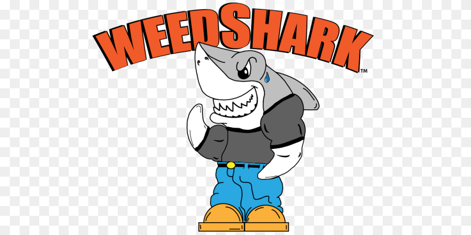 The Original Weedshark The Revolutionary New Weed Trimmer Head, Book, Comics, Publication, Cartoon Png Image