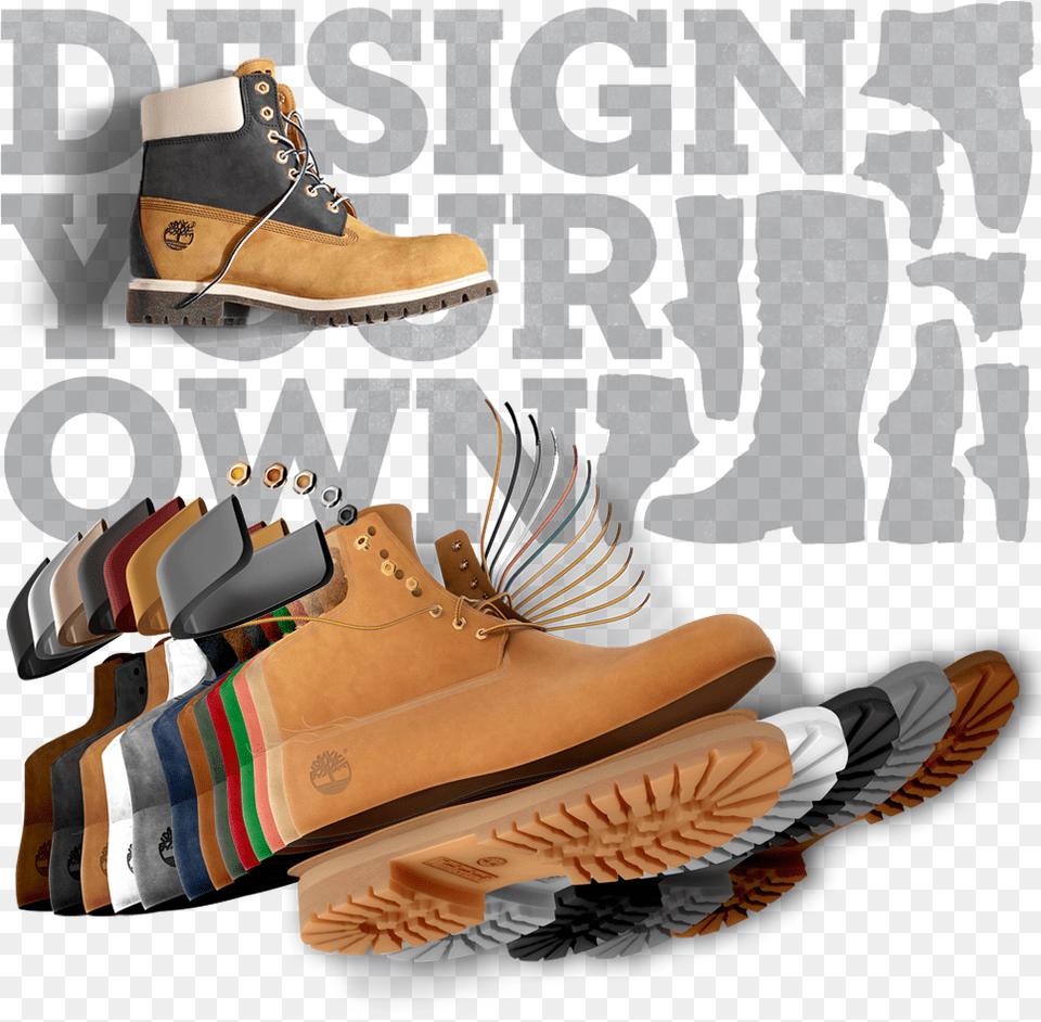 The Original Yellow Boot The Timberland Company, Clothing, Footwear, Shoe, Sneaker Free Png Download