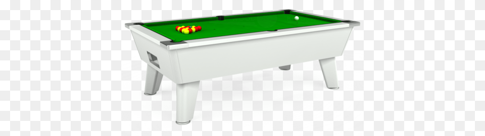 The Outback Play Pool Table In White With Standard Outdoor Pool Table White, Billiard Room, Furniture, Indoors, Pool Table Free Png Download