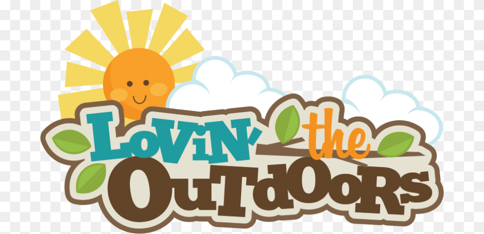 The Outdoors Svg Scrapbook Title Camping Svg Outdoor Fun Clipart, People, Person, Bulldozer, Machine Png Image