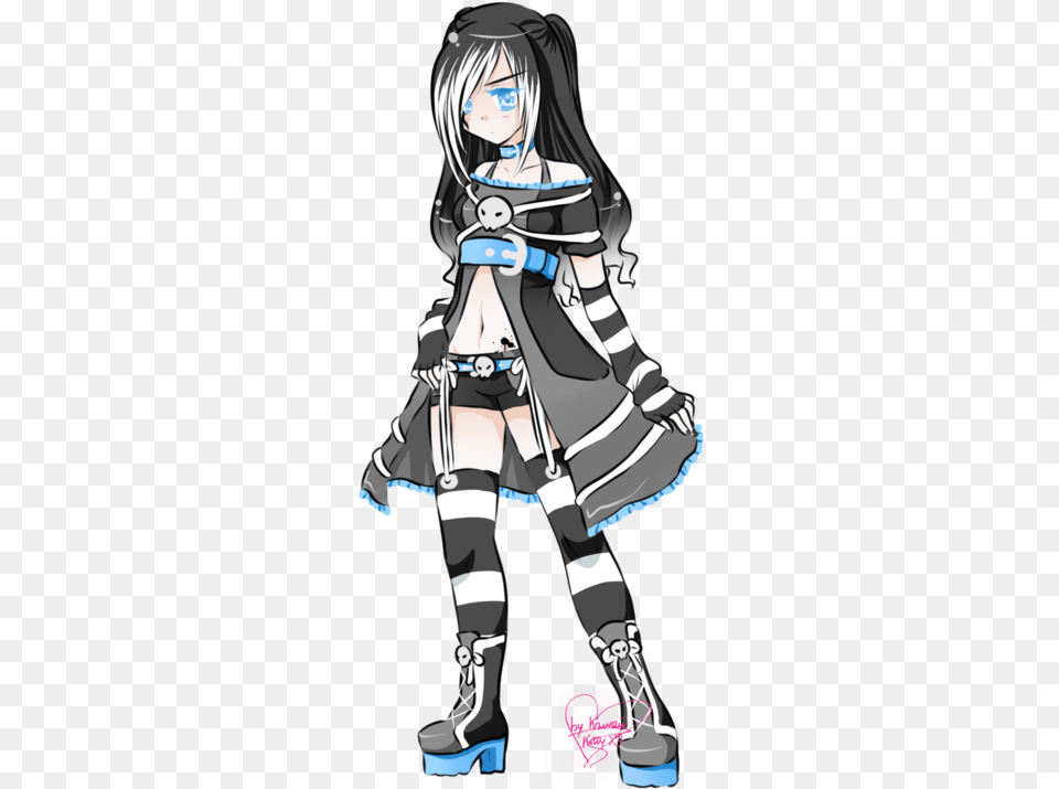 The Outfit Design Is Nice But From The Looks Of It Pokemon Trainer Oc Dark Type, Book, Comics, Publication, Manga Png Image