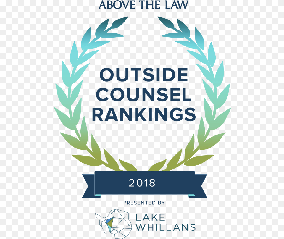 The Outside Counsel Rankings Laurel Wreath, Advertisement, Poster, Person, Face Free Png