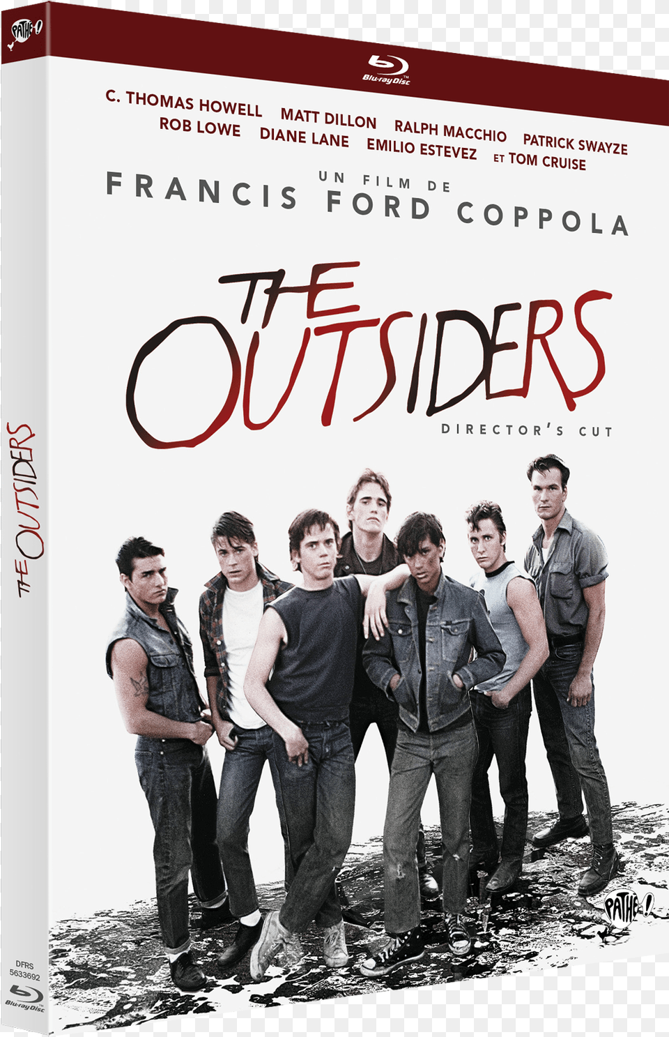 The Outsiders Blu Ray Outsiders Movie Online, Jeans, Advertisement, Book, Publication Free Transparent Png