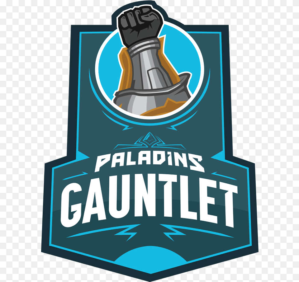 The Paladins Gauntlet Qualifier Was A Tournament Hosted Paladins Gauntlet, Logo, Advertisement, Poster, Bottle Png Image