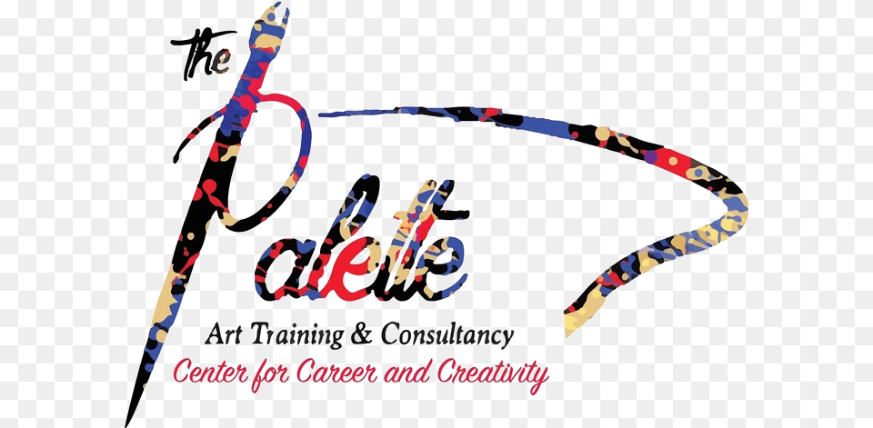 The Palette Art Training And Consultancy, Bow, Weapon, Text Free Png Download