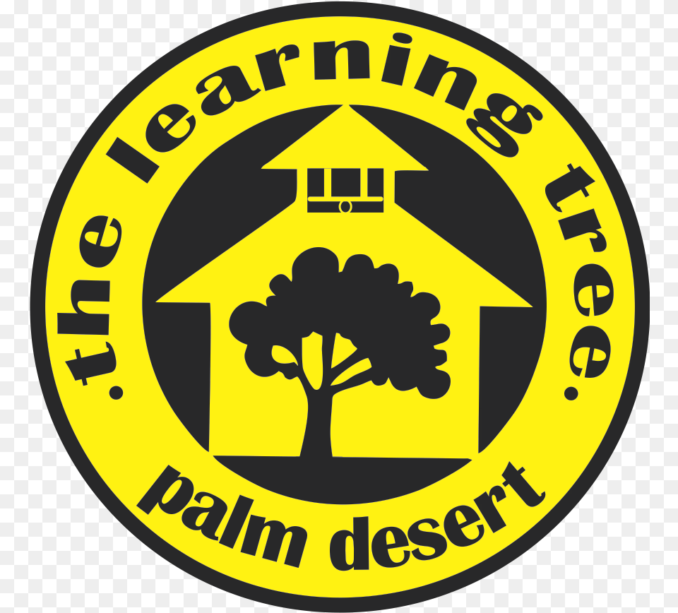 The Palm Desert Learning Tree Center School Ca Language, Logo, Badge, Symbol, Disk Png Image