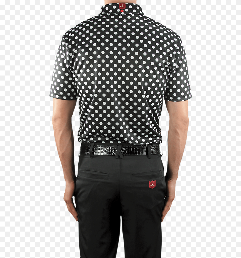 The Paris Black Polka Dot Hand Made Ready To Ship Double Breasted, Clothing, Pattern, Shirt, Adult Free Png