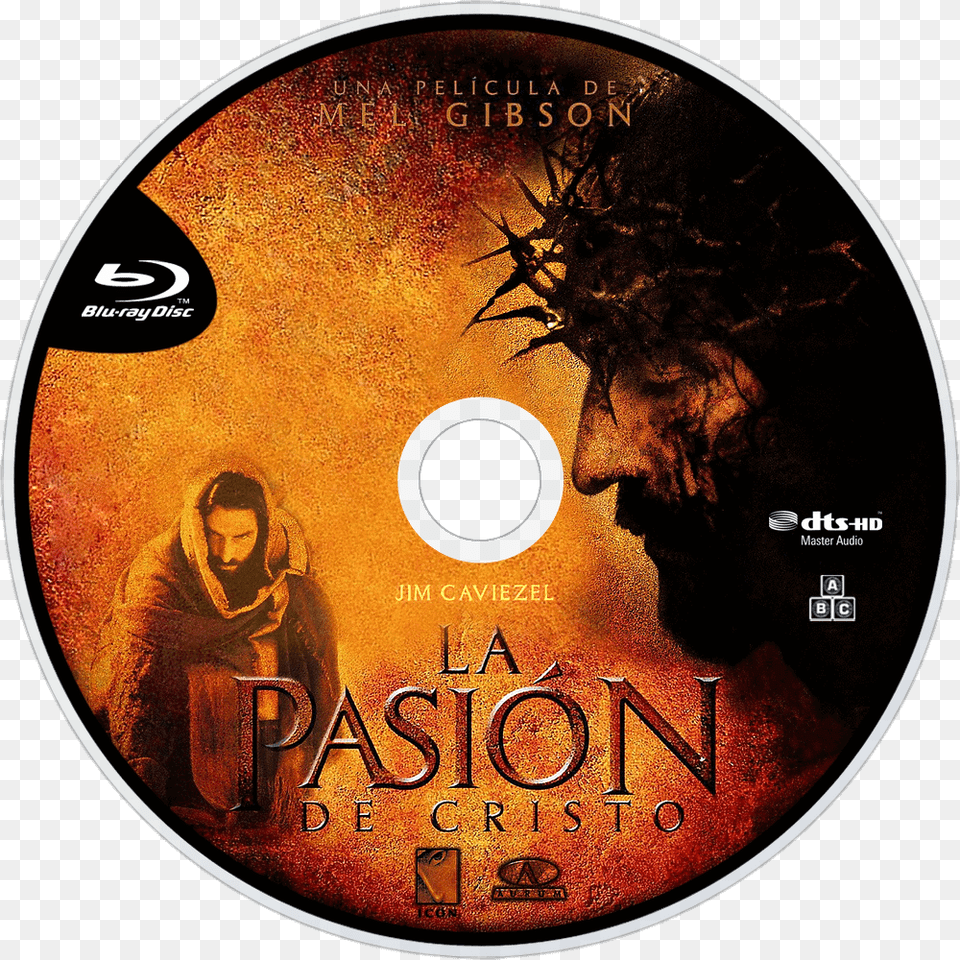 The Passion Of The Christ Bluray Disc Passion Of The Christ Blu Ray Disc, Disk, Dvd, Adult, Male Png Image