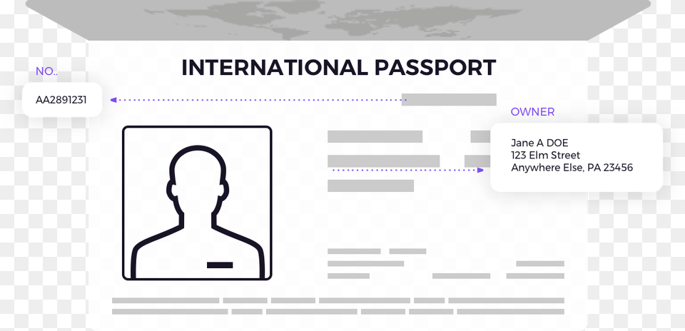 The Passport Data Capture Process Simplified Diagram, Text, Adult, Male, Man Png Image