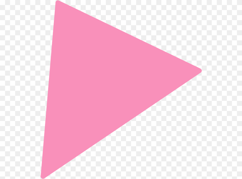 The Pastel One Pastel Pink Triangle Free Png Download
