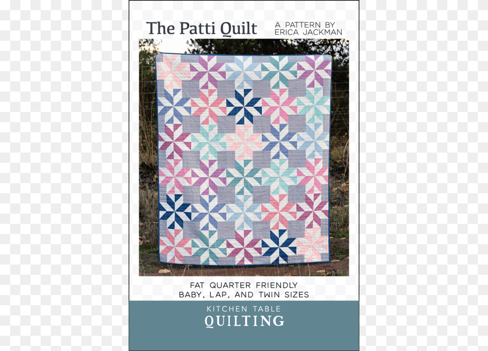 The Patti Quilt Paper Pattern Patchwork, Blackboard Png